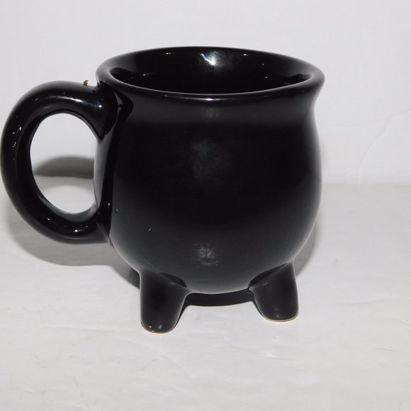 Monster Mucus Mini Black Caldron Coffee Espresso Mug - Picture 4 of 7